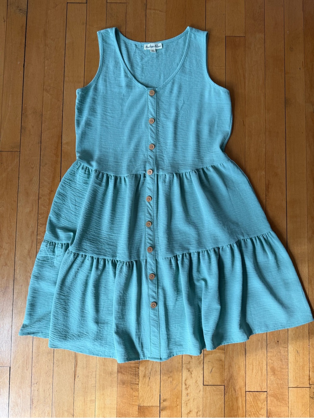 Women’s sage green dress
